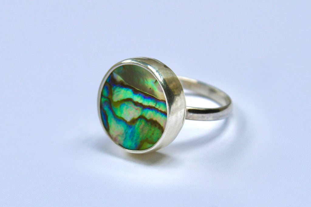 Abalone Ring 9.5