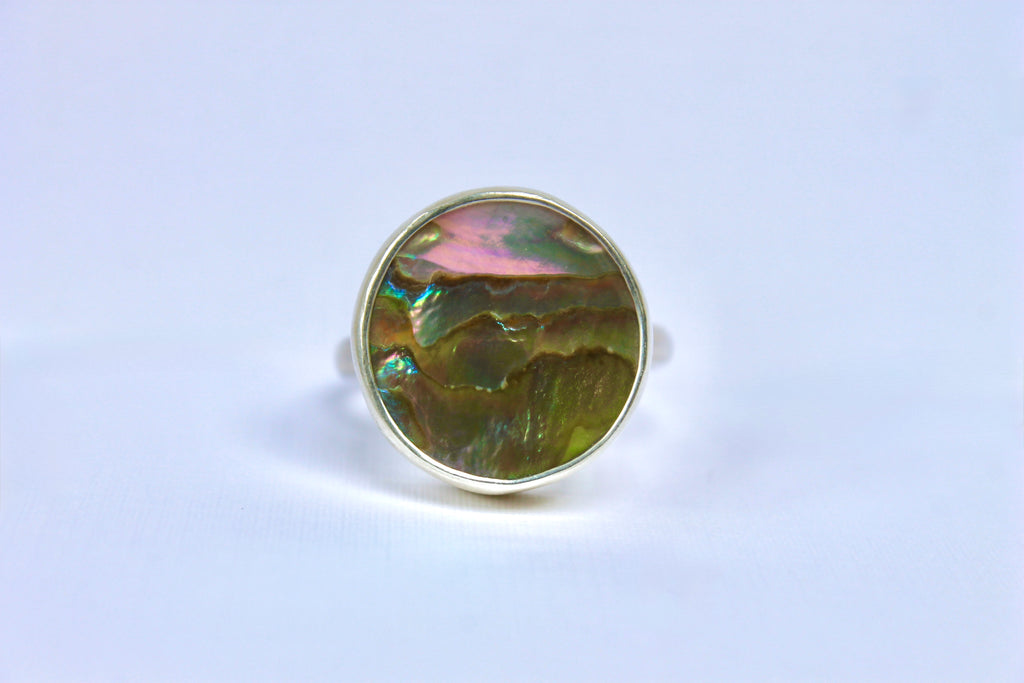 Abalone Ring 9.5