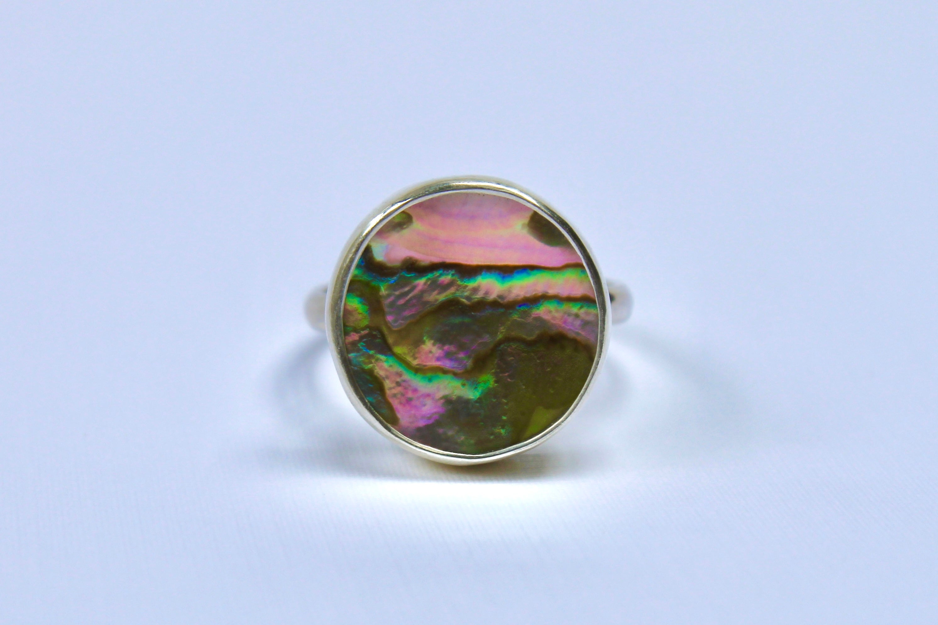 Abalone Ring 9.5