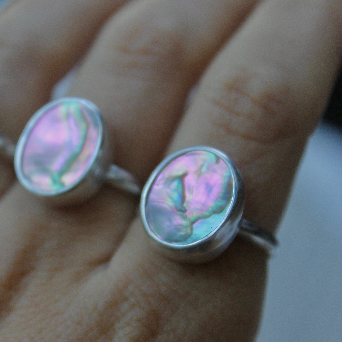 Abalone Ring 8