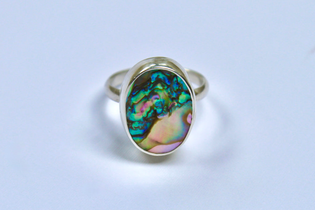 Abalone Ring 7